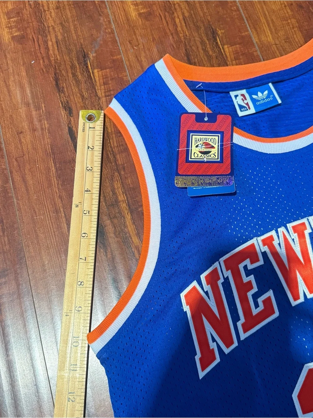 Patrick Ewing #33NY Knicks Hardwood Classics Jersey Soul SwingMan Sz M Brand New